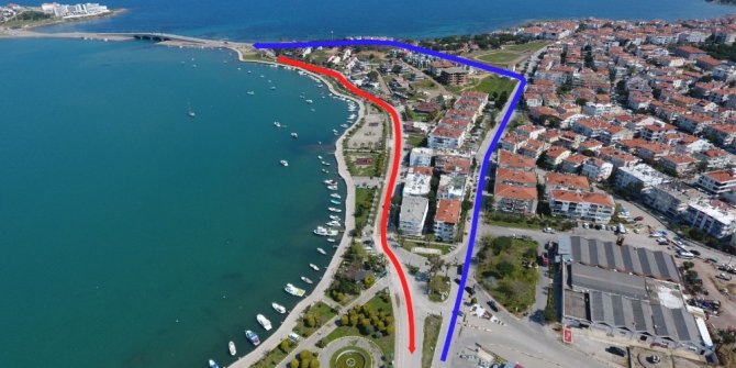 Ayvalık’ta araç trafiği akışına yeni vizyon