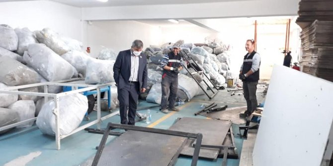 Altıntaş’ta tekstil fabrikasının kapasitesi arttırılıyor
