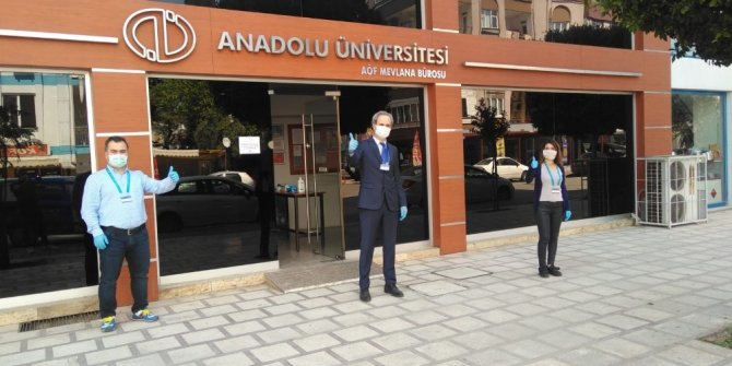 Online sınav için Anadolu Üniversitesi Açıköğretim büroları hazır