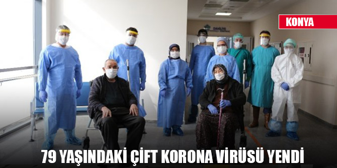 79 yaşındaki çift korona virüsü yendi