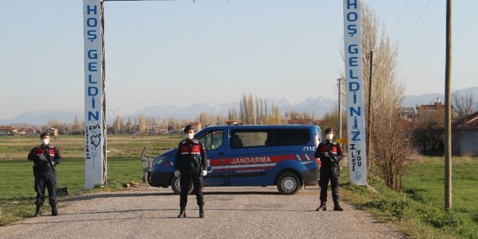 Beyşehir’in bir mahallesinde karantina tedbirleri sürüyor
