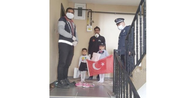 Minik Esmanur’dan polislere anlamlı mektup
