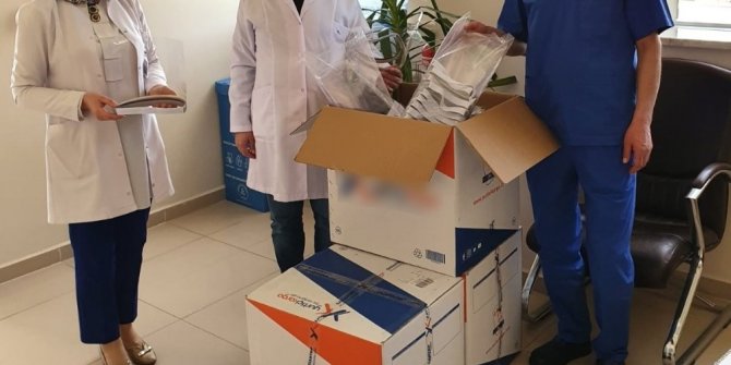 Gölbaşı Devlet Hastanesine siperlik bağışı