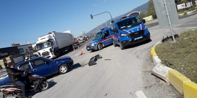 Edremit’te kaza: 1 yaralı