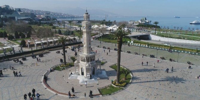 Konak, sokağa çıkma yasağına hazır