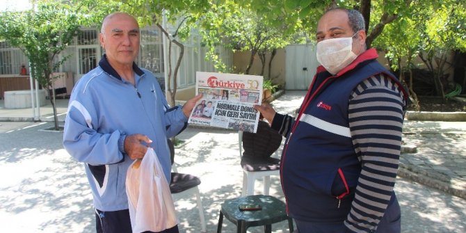 Türkiye Gazetesi yaşlılara kol kanat oldu