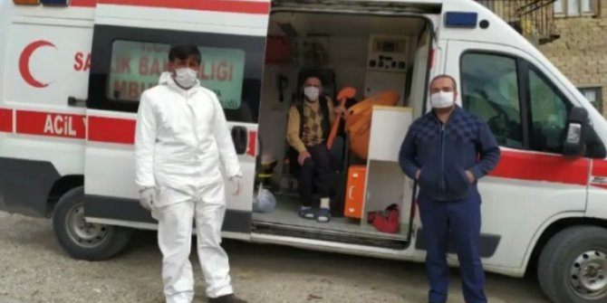73 yaşındaki KOAH hastası korona virüsü yendi