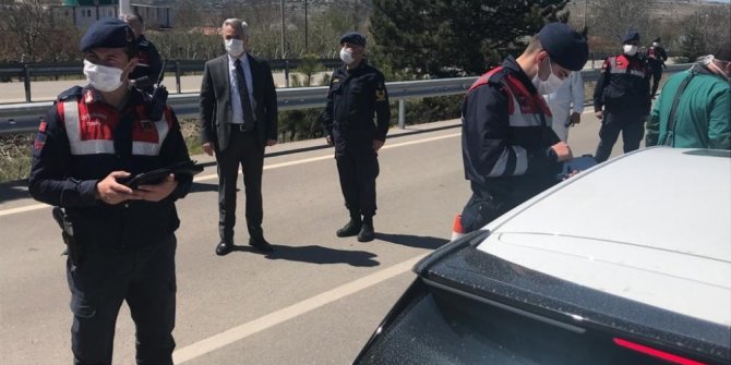 Vali Seymenoğlu, güvenlik kontrol noktalarını denetledi