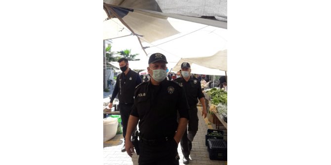 Seydikemer’de polisten sıkı denetim