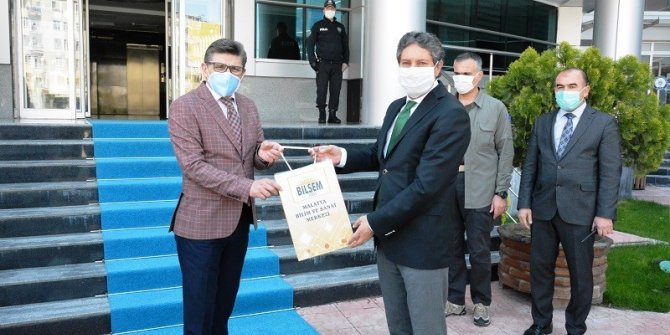 Yüz siperliği Malatya Emniyet Müdürlüğüne teslim edildi