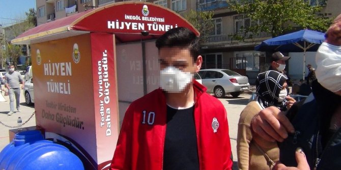 Yasağa uymayanlar kameraya böyle yakalandı
