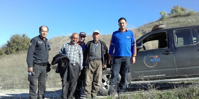 4 gündür kayıp olan yaşlı adam ormanlık alanda bulundu