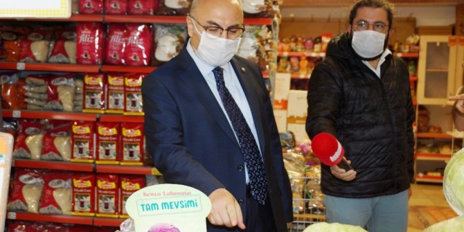 Vali Köşger, yasak öncesi işletmeleri denetledi