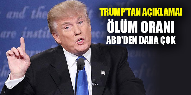 Trump'tan Çin çıkışı! Ölüm oranı ABD'den daha çok