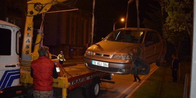 Malatya’da trafik kazası: 1 yaralı