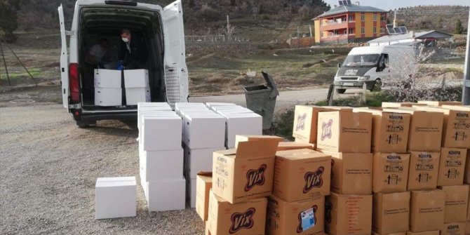 Bozkır'da Ramazan ayı öncesi 650 aileye yardımlar ulaştırılıyor