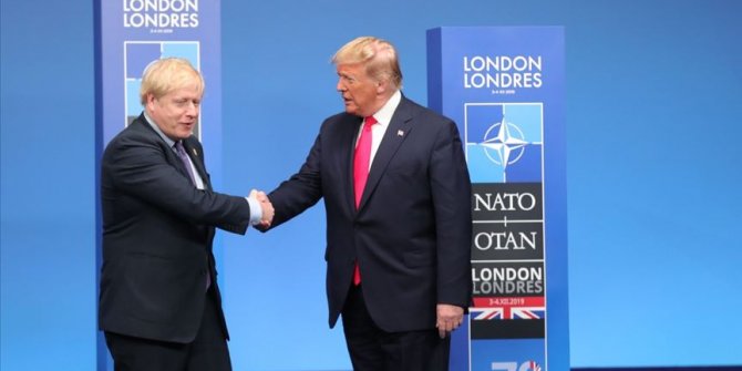 İngiltere Başbakanı Johnson, ABD Başkanı Trump'la görüştü