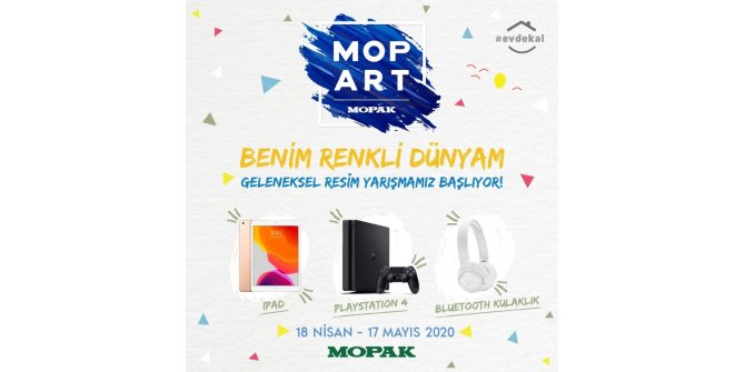 MopArt resim yarışması başladı