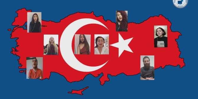 PAÜ’lü öğretim üyesi ve öğrencilerden 23 Nisan klipi