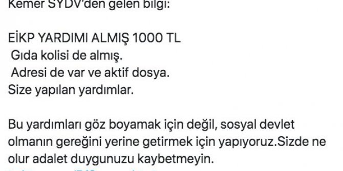 Belgeli cevap hesap kapattırdı