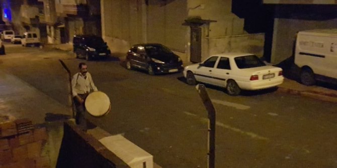 Ramazan davulcuları sahurda ortaya çıktı