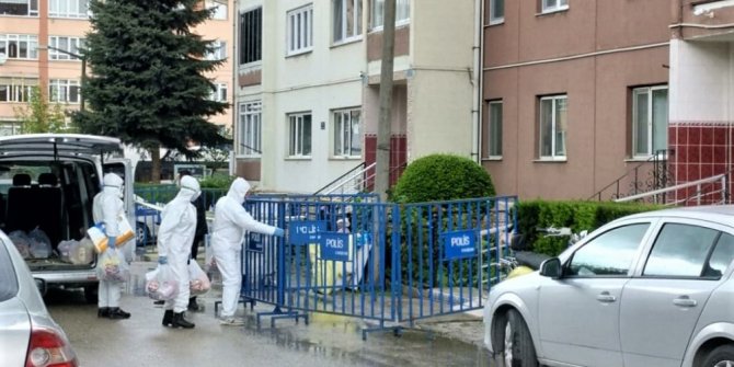 Karantina altına alınan 119 kişinin ihtiyaçları karşılanıyor