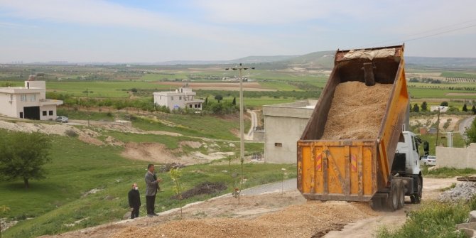 Karaköprü kırsalı çamurdan arındırılıyor