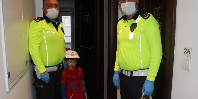 Trafik Haftasında çocuklar unutulmadı