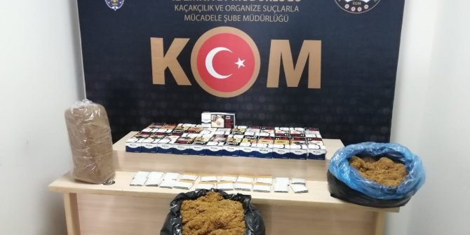 Polisten tütün satıcılarına yönelik bandrol okuma cihazlı operasyon