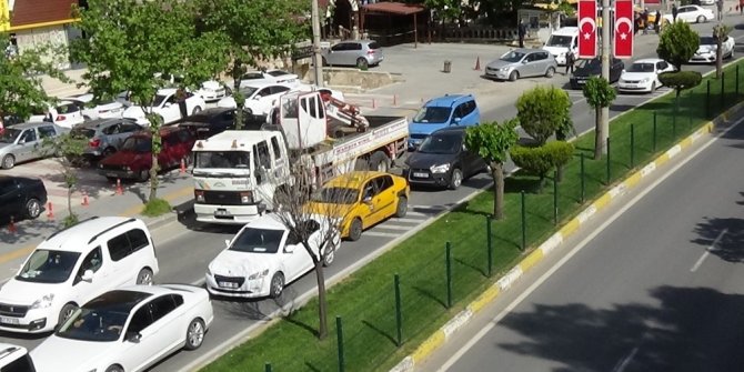 Mardin’de kısıtlama sonrası yoğun trafik