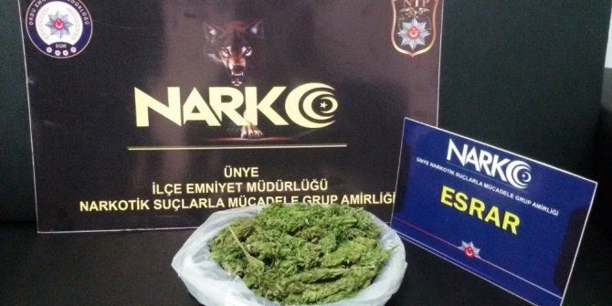 Ordu’da uyuşturucu satan 3 torbacı tutuklandı