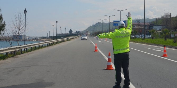 Ordu’da trafikte en fazla ceza hız sınırını aşmaktan dolayı yazılıyor