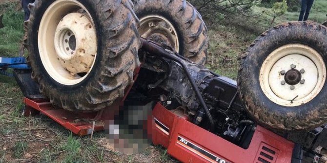 Karaman’da traktör kazası: 1 ölü
