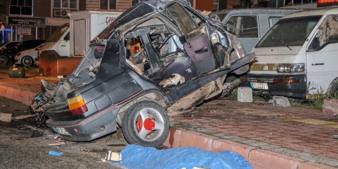 ‘Makas’ atan otomobil faciası: 1 ölü