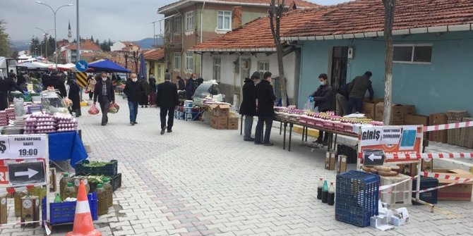 Emet ilçe pazarının kurulmayacağı açıklandı