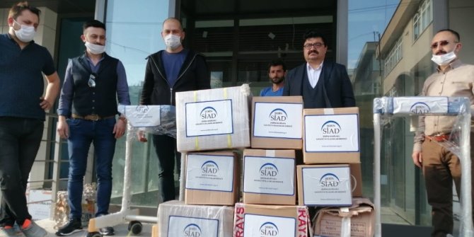 İstanbul’dan Şebinkarahisar’a solunum cihazı desteği