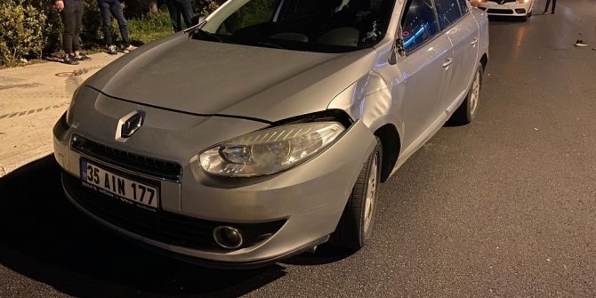 İzmir’de aracın çarptığı yaya metrelerce sürüklendi