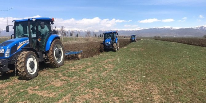 Erzurum’da tarımsal üretim seferberliği devam ediyor