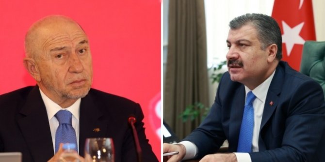 Futbolda gözler Bakan Fahrettin Koca-TFF Başkanı Özdemir buluşmasında