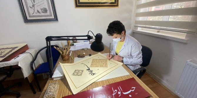 Sabrın ve aşkın buluşması ‘Hat Sanatı’