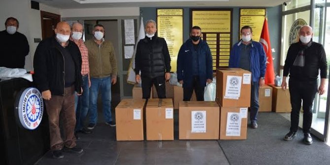 Malatya’da amatör takımlara maske