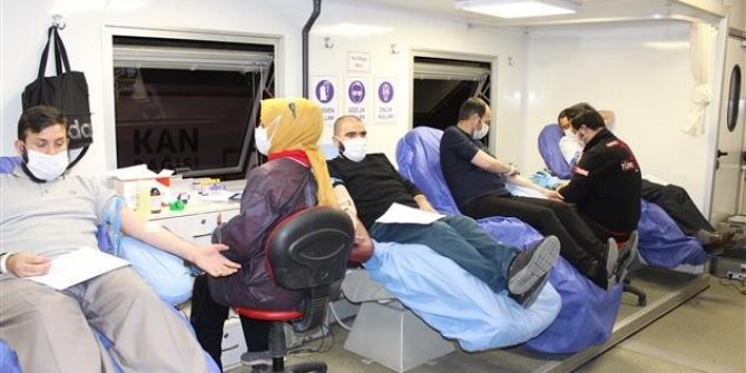 Bayburt’ta kan bağışı kampanyası düzenledi