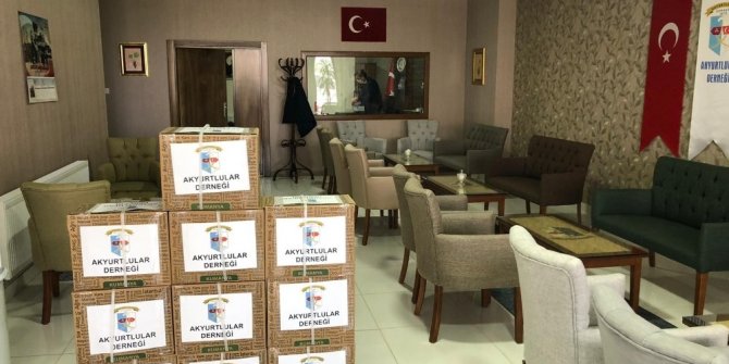 Akyurtlular Derneği’nden dayanışma örneği