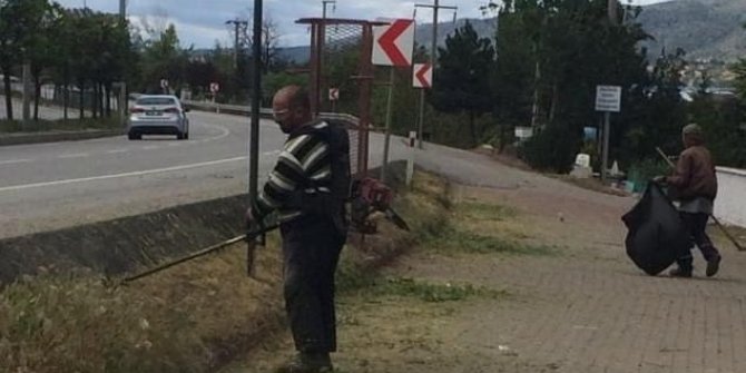 Kırıkkale’de mezarlıklar bakıma alındı