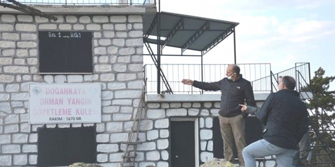 Müdür Keskin: "Kütahya’da 33 Yangın Gözetleme Kulesi bulunuyor"