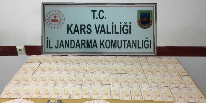 Kars’ta 360 adet sahte 50 lira ele geçirildi