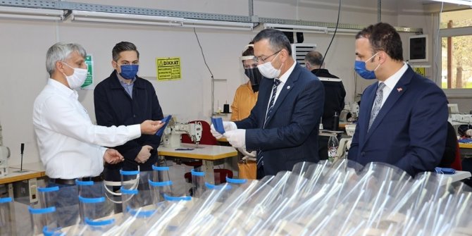 ODÜ’de maske üretimi başladı