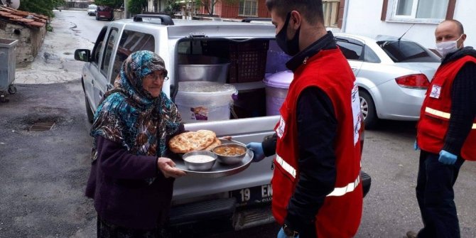 Kızılay’dan İskilip Belediyesi Aşevi’ne yardım