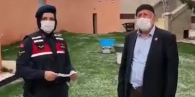 Kıbrıs gazisinden Milli Dayanışma Kampanyasına 10 bin lira bağış