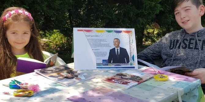 Başkan Babaoğlu miniklerin yüzünü güldürdü